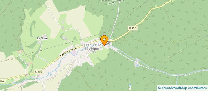 localisation de l'entreprise PERCU-RAMBER  SAINT-PIERREMONT