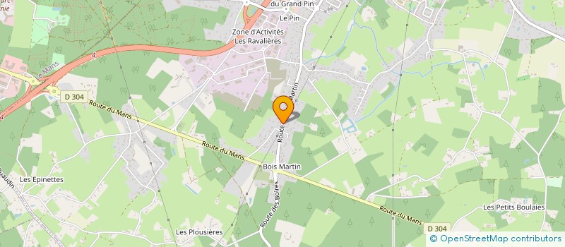 localisation de l'entreprise PERCU'SONG à CHANGE