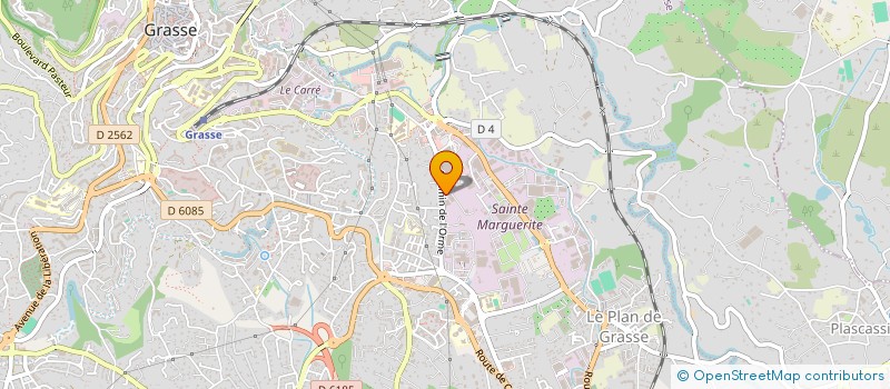 localisation de l'entreprise PERCUPASSION à GRASSE