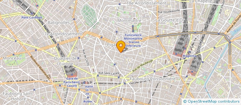 localisation de l'entreprise PERCUSSION MUSIQUE à PARIS