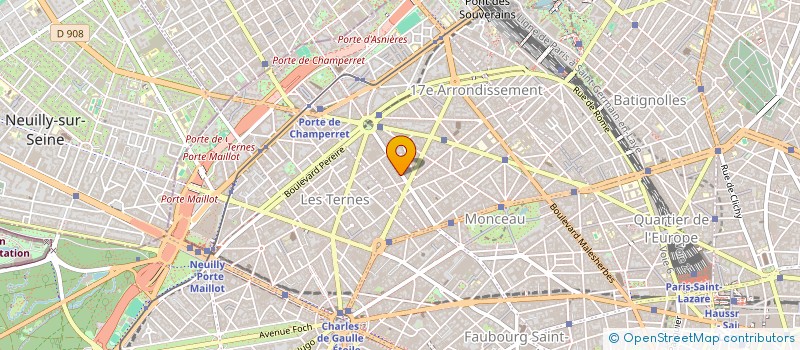 localisation de l'entreprise PERDEL  PARIS