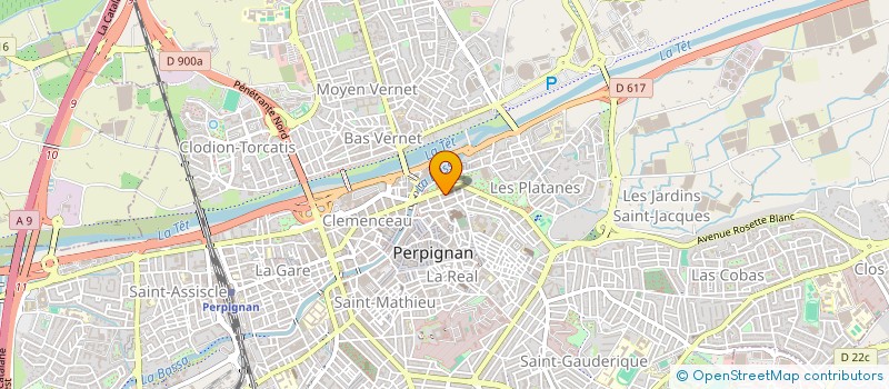 localisation de l'entreprise PERDIFUMO  PERPIGNAN