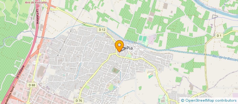 localisation de l'entreprise PERDIGUERE  PIA