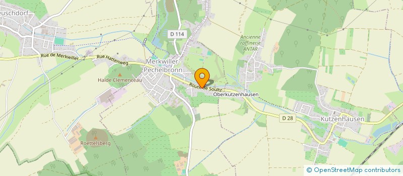 localisation de l'entreprise PERDOMO  MERKWILLER-PECHELBRONN