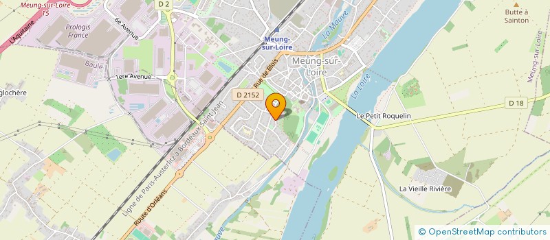 localisation de l'entreprise PERDOUX VFM à MEUNG-SUR-LOIRE