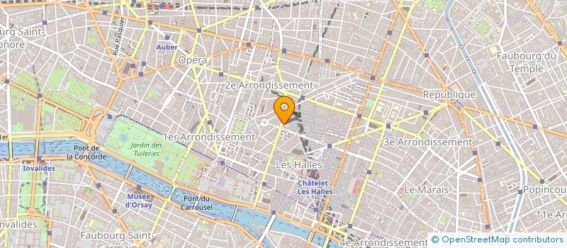 localisation de l'entreprise PERDREAU à PARIS