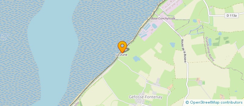 localisation de l'entreprise PERDRIEL & FILS  GEFOSSE-FONTENAY