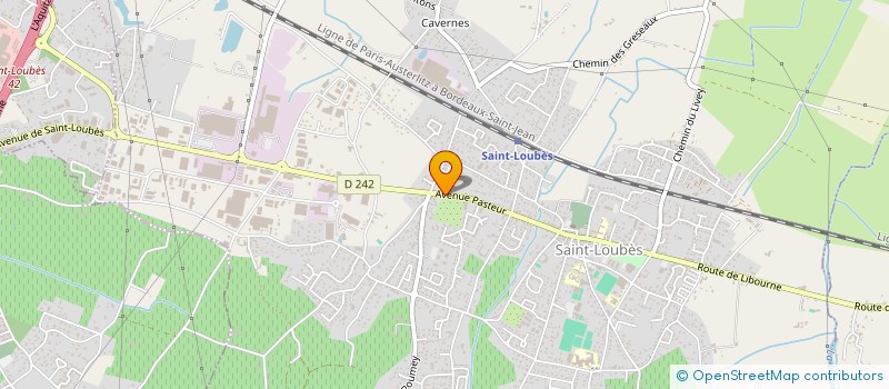 localisation de l'entreprise PERDRIGAT à SAINT-LOUBES