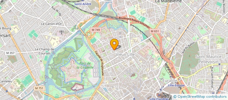 localisation de l'entreprise PERDS PAS LE NORD à LILLE
