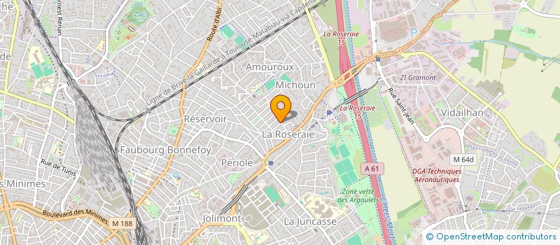 localisation de l'entreprise PERE CONSULTING ET FORMATION à TOULOUSE