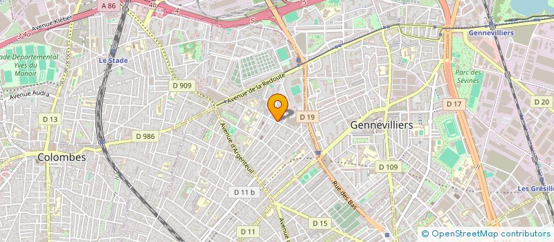 localisation de l'entreprise PERE ET FILS à ASNIERES-SUR-SEINE
