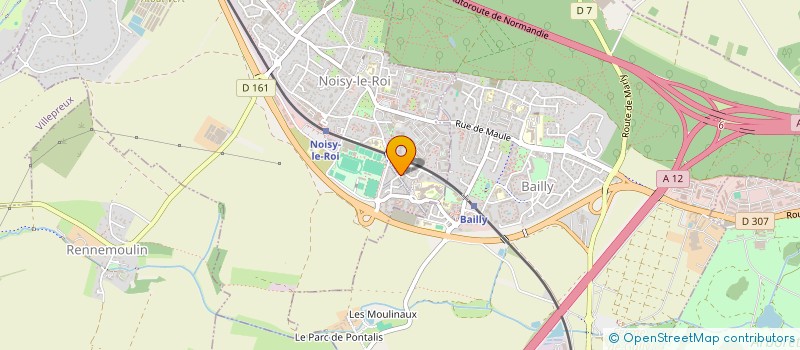 localisation de l'entreprise PERE ET FILS à NOISY-LE-ROI