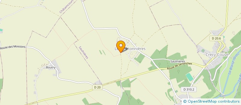 localisation de l'entreprise PERE ET FILS à SAULNIERES
