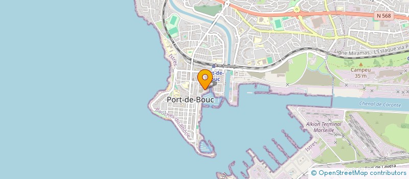 localisation de l'entreprise PERE ET FILS  PORT-DE-BOUC