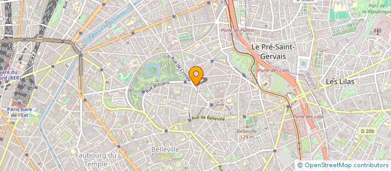 localisation de l'entreprise PERE ET FILS BAT  PARIS