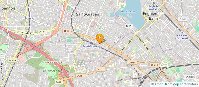 localisation de l'entreprise PERE ET FILS TRANSPORT DEMENAGEMENT  SAINT-GRATIEN