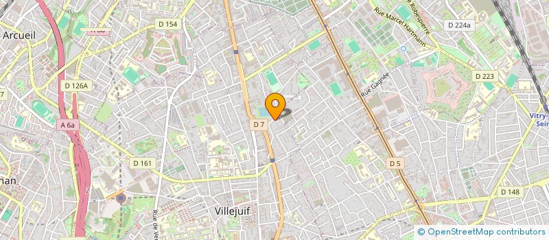 localisation de l'entreprise PERE ET MERE à VILLEJUIF