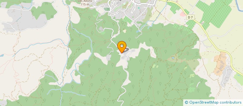 localisation de l'entreprise PERE PRIEUR DU SAINT DESERT  ROQUEBRUNE-SUR-ARGENS