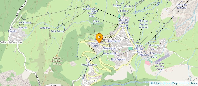 localisation de l'entreprise PERE TU  HUEZ