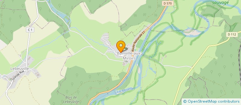 localisation de l'entreprise PEREAUX IMMO SAS  BAINVILLE-AUX-MIROIRS