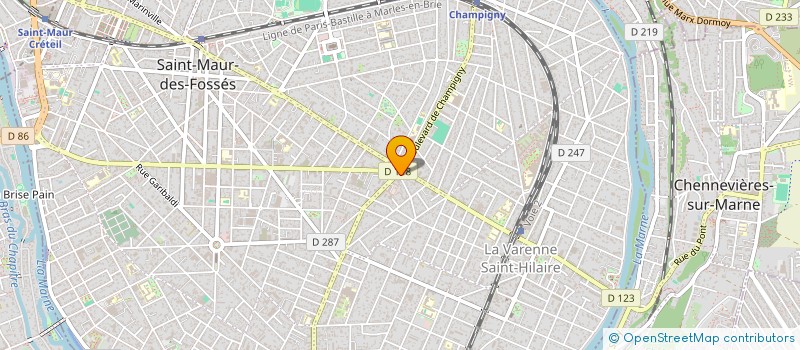 localisation de l'entreprise PEREFILS à SAINT-MAUR-DES-FOSSES