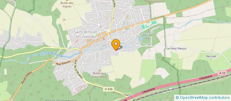 localisation de l'entreprise PEREGRE  SAINT-ARNOULT-EN-YVELINES