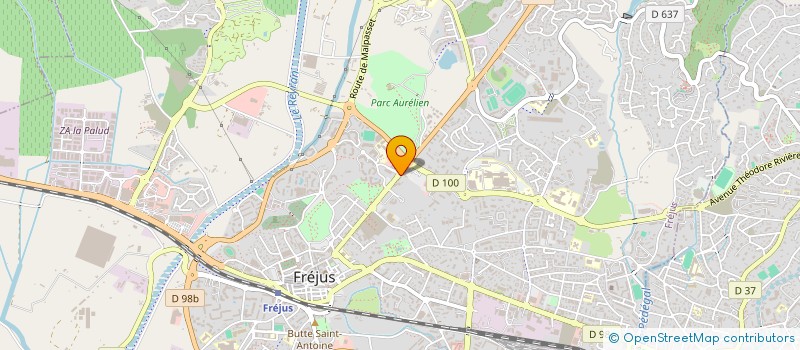 localisation de l'entreprise PEREILAMON à FREJUS