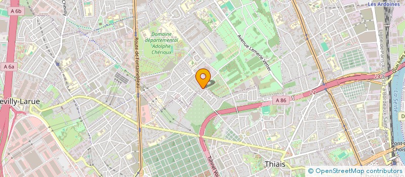 localisation de l'entreprise PEREINOV à VITRY-SUR-SEINE