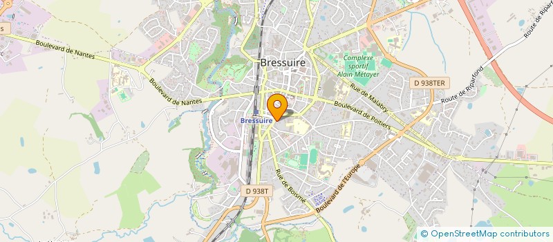 localisation de l'entreprise PEREIRA  BRESSUIRE