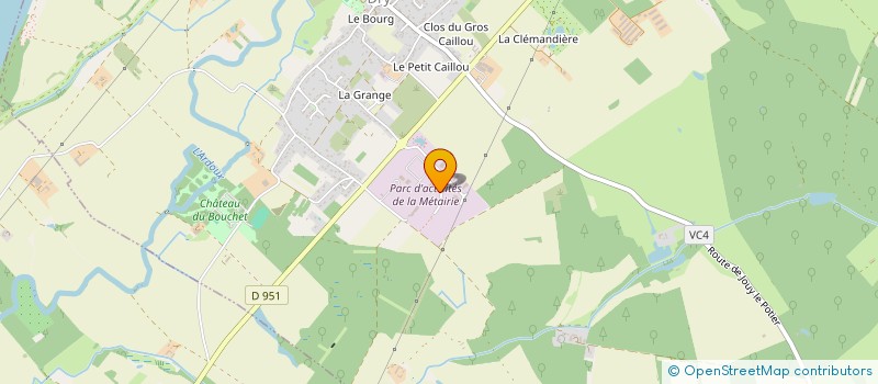 localisation de l'entreprise PEREIRA à DRY