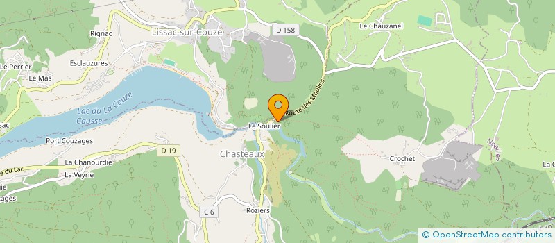 localisation de l'entreprise PEREIRA COUVERTURES  SAINT-CERNIN-DE-LARCHE