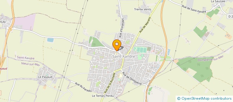 localisation de l'entreprise PEREIRA GEORGES  SAINT-XANDRE