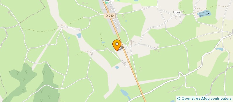 localisation de l'entreprise PEREIRA-LAMY à POULIGNY-NOTRE-DAME