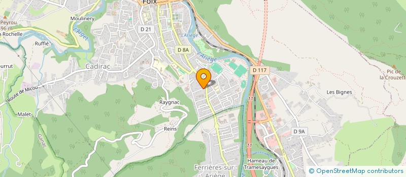 localisation de l'entreprise PEREIRA LOCATION  FOIX