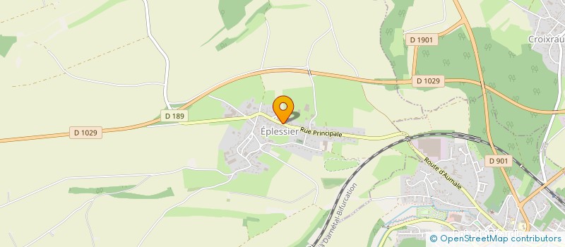 localisation de l'entreprise PEREIRA LUDOVIC E.L.S  EPLESSIER