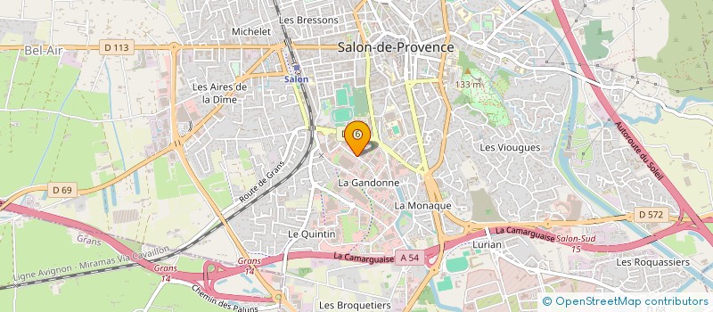 localisation de l'entreprise PEREIRA MACONNERIE GENERALE  SALON-DE-PROVENCE