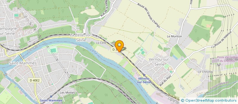 localisation de l'entreprise PEREIRA MIKE à VERNOU-LA-CELLE-SUR-SEINE