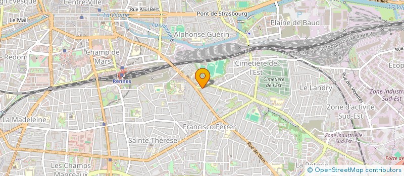 localisation de l'entreprise PEREIRA NETO  RENNES