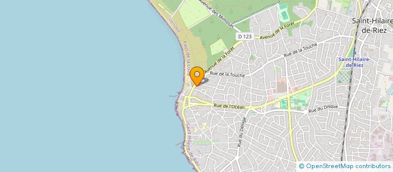 localisation de l'entreprise PEREIRA PEPIN  SAINT-HILAIRE-DE-RIEZ