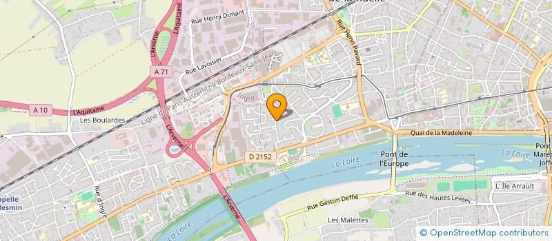 localisation de l'entreprise PEREIRA RAVALEMENT 45 à SAINT-JEAN-DE-LA-RUELLE