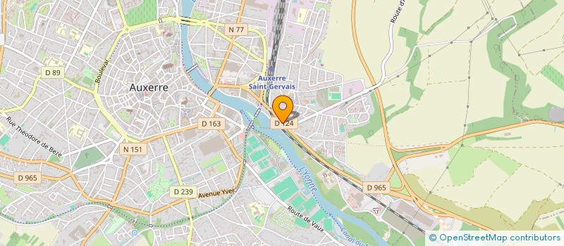 localisation de l'entreprise PEREIRA ROGISTER à AUXERRE