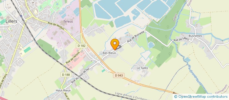 localisation de l'entreprise PEREIRA SE ENTREPRISE DE BATIMENTS  LILLERS