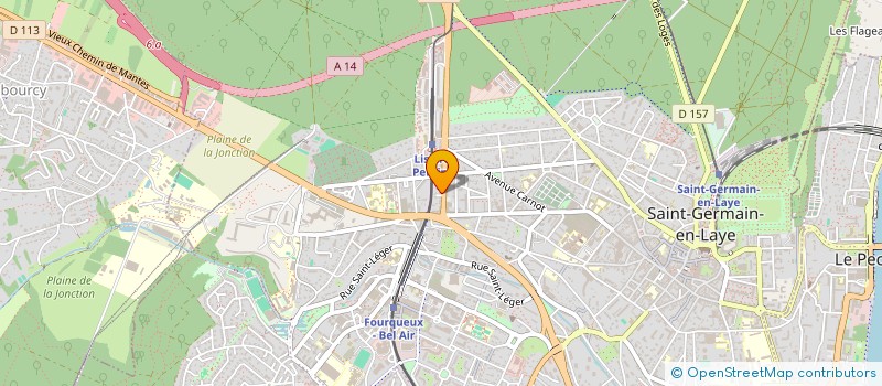 localisation de l'entreprise PEREIRE 26  SAINT-GERMAIN-EN-LAYE