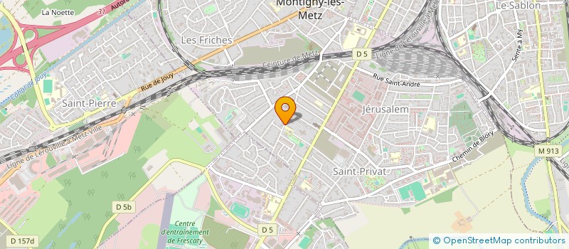localisation de l'entreprise PEREIRE IMMO à MONTIGNY-LES-METZ