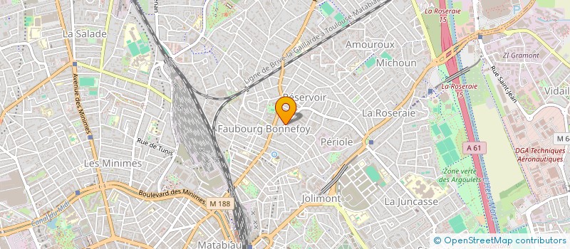 localisation de l'entreprise PEREIRE INVESTISSEMENTS à TOULOUSE