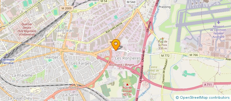 localisation de l'entreprise PERELLO GLOBAL INVESTISSEMENT  CLERMONT-FERRAND