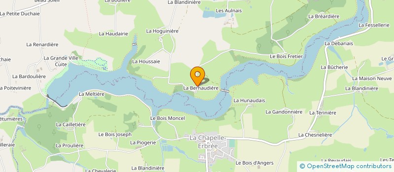 localisation de l'entreprise PEREN  SAINT-M'HERVE