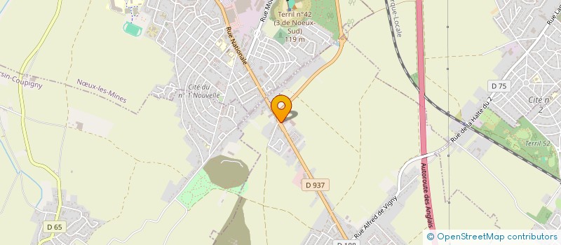 localisation de l'entreprise PERENIA AMENAGE VOS EXTERIEURS  SAINS-EN-GOHELLE