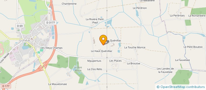 localisation de l'entreprise PERENN  GUIPRY-MESSAC