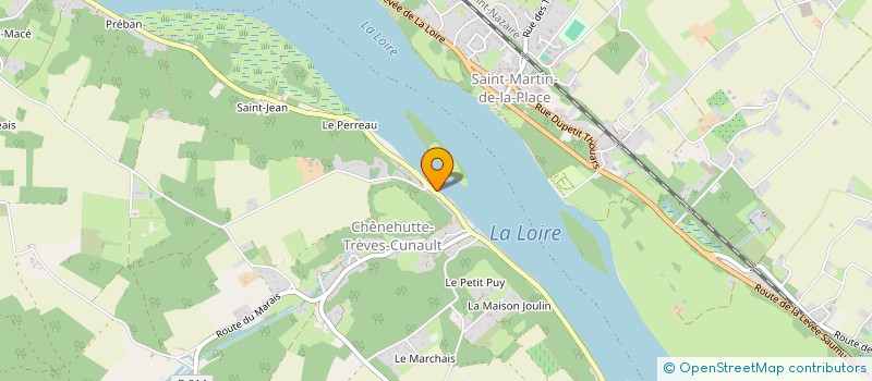 localisation de l'entreprise PERENNE VINUM à GENNES-VAL-DE-LOIRE